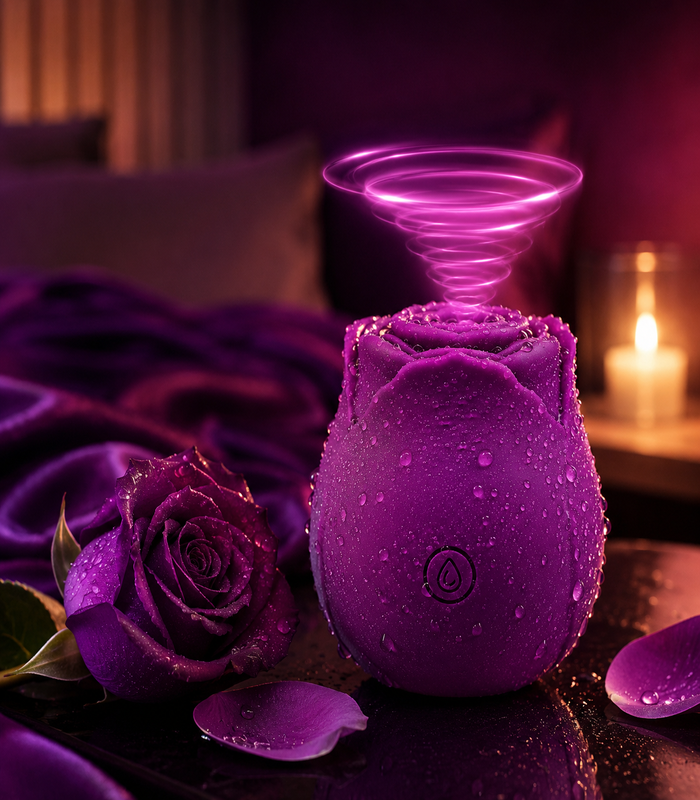 RoseBloom™ – Premium Air Pulse Rose Massager