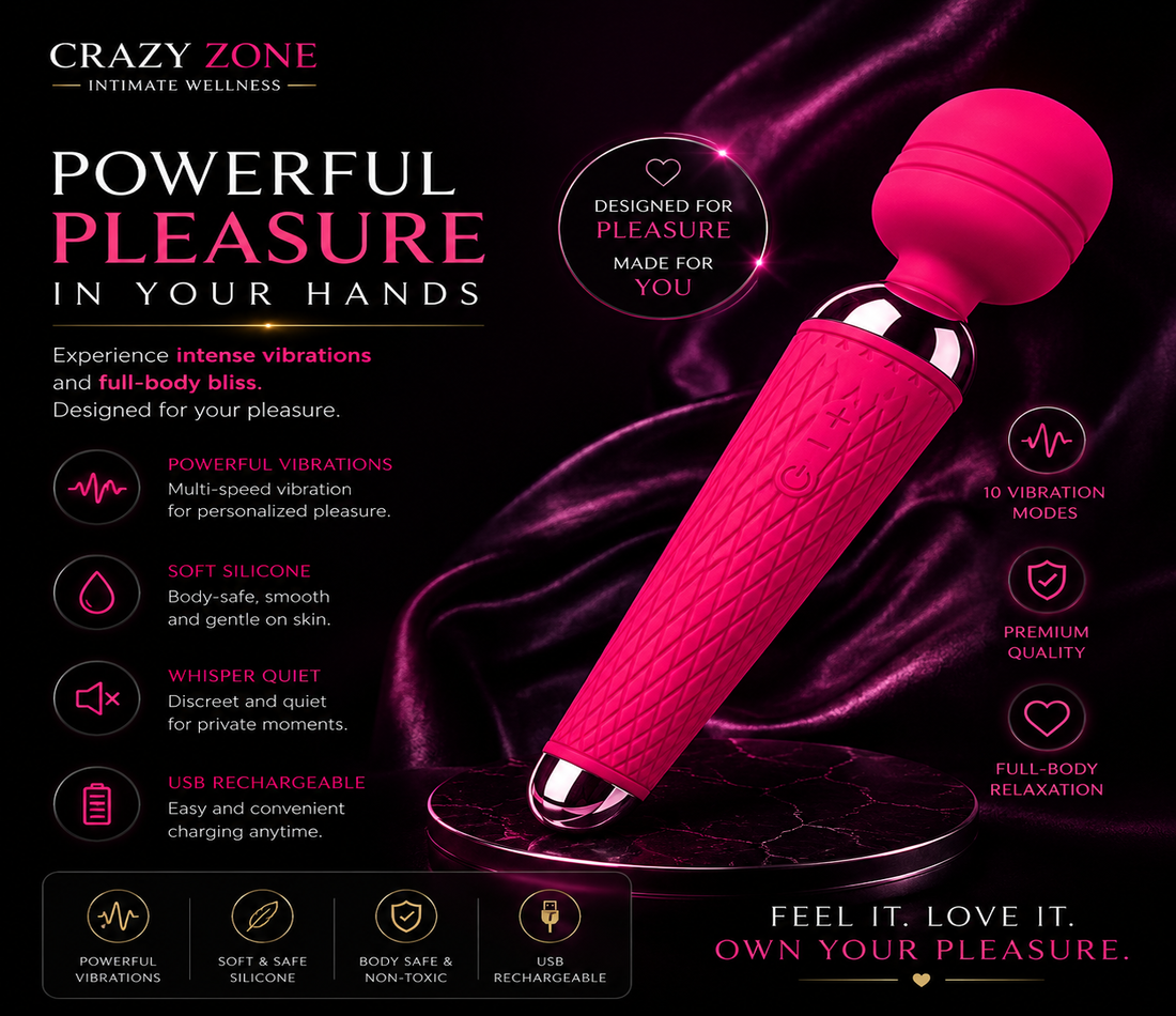 VelvetPulse™ – Luxury Wand Massager